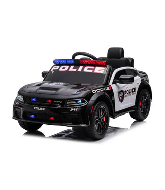 Dodge Charger SRT Police, 12 volt elektrisk børnebil!