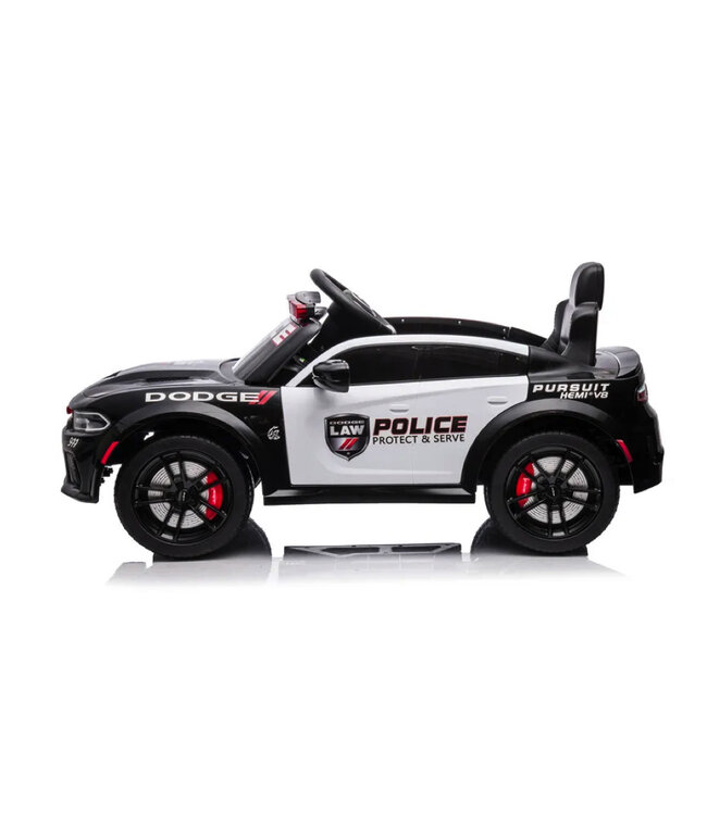 Dodge Charger SRT Politie, 12 volt elektrische kinderauto!