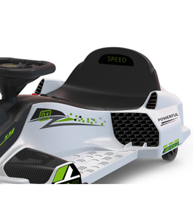 Rollzone - Drift Kart Eléctrico Infantil, 24 Voltios,motor: 2 X 200w, 1