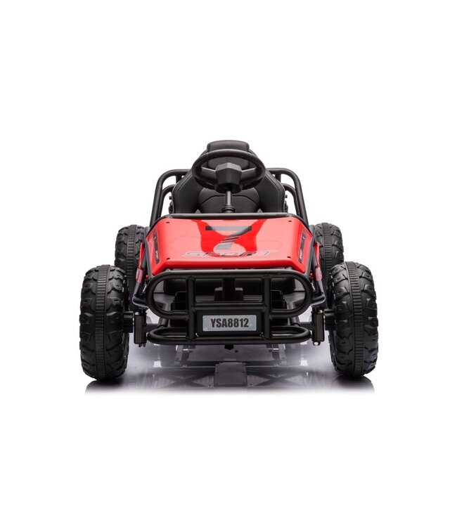 24 volt Electric children's buggy, rubber tires, leatherette seat!