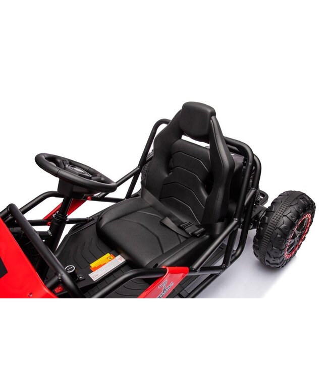 24 Volt Elektro Kinderbuggy, Gummireifen, Kunstledersitz!