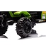 Tractor eléctrico con remolque, 12 voltios, módulo de música, bluetooth