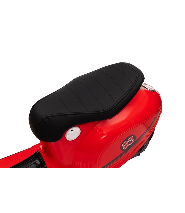 24 volt elektrisk børnescooter med 350 watt træk