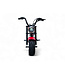 Chopper Warrior, 24 volt elektrisk børnemotorcykel med pneumatiske dæk og imiteret lædersæde!