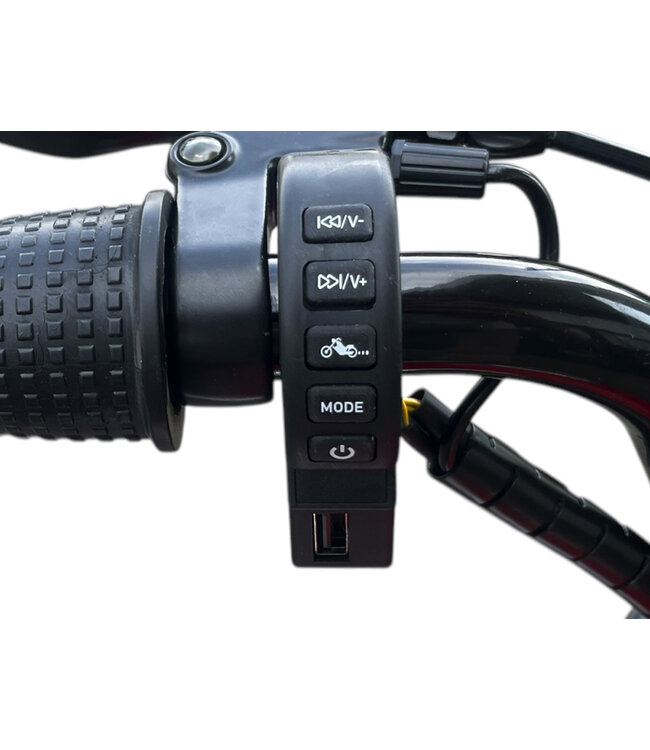 Chopper Warrior, moto électrique pour enfants 24 volts avec pneus pneumatiques et siège en simili cuir !