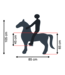 MY PONY, Reitspielzeugpferd von ROLLZONE®, 4 - 10 Jahre (MP2042-M)
