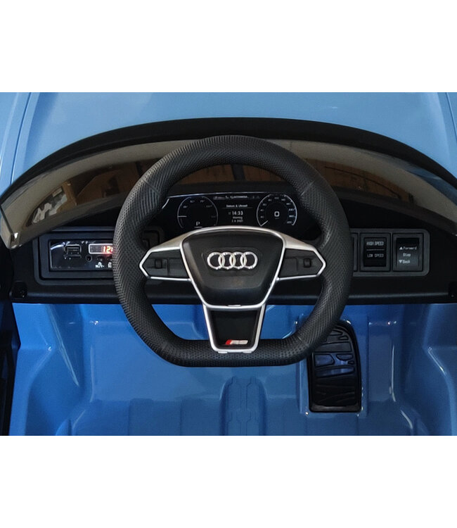 Audi RS e-tron GT, ¡un vehículo eléctrico infantil de 12 voltios con módulo de música y mucho más!