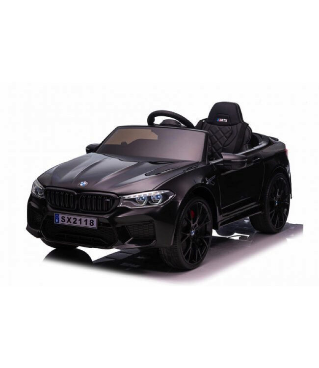 BMW M5, Lædersæde, Gummidæk, Børnebatteribil!
