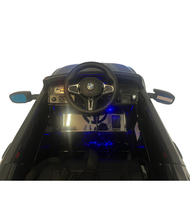 BMW M5, Lædersæde, Gummidæk, Børnebatteribil!