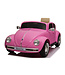 Volkswagen Beetle Oldtimer, 12 volt kinderauto met rubberen banden en meer!