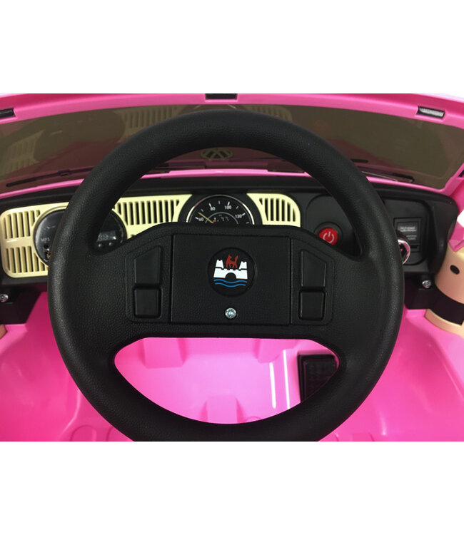 Volkswagen Beetle Classic Car, ¡un coche infantil de 12 voltios con neumáticos de goma y mucho más!