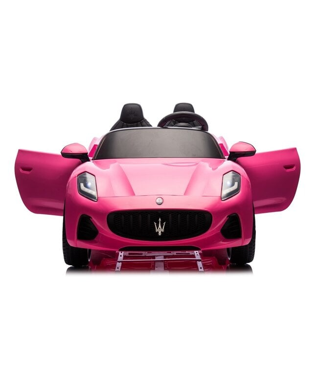 Maserati GranTurismo Folgore 2-Sitzer, 12-Volt-Kinderauto mit Gummireifen und mehr!