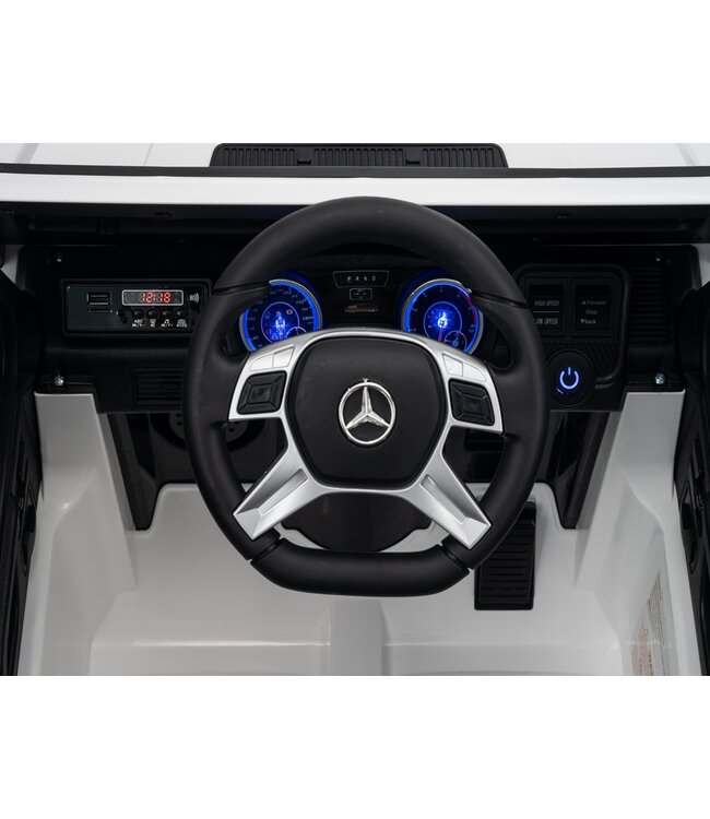 Veículo elétrico infantil Mercedes-Maybach G650, 12 volts, pneus em borracha e mais encore!