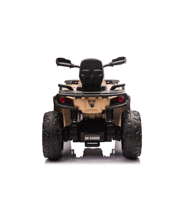 CAN-AM Outlander 2-zitter, 4x4, 24 volt Quad, rubberen banden, leder zitje