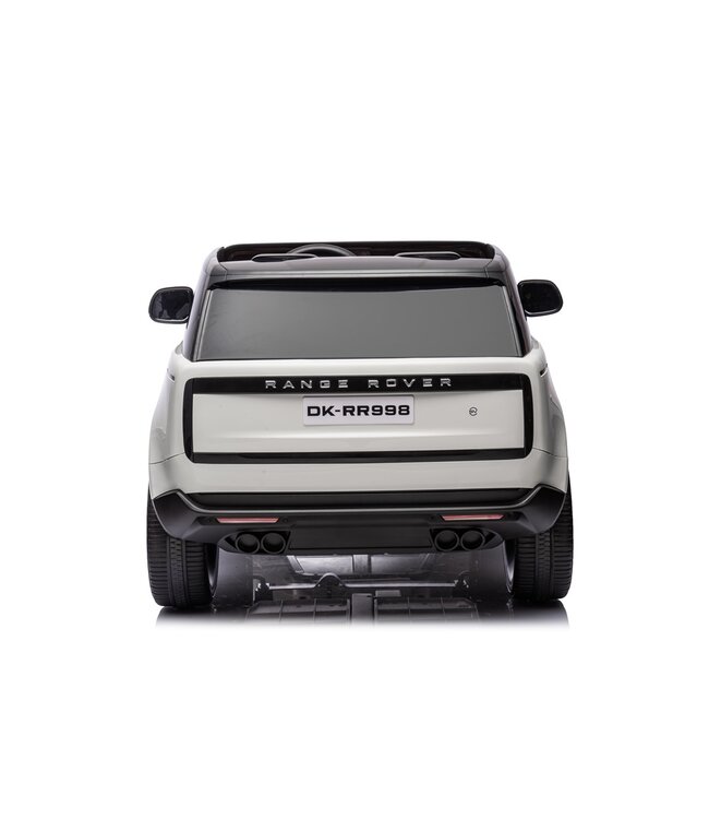 Range Rover de 2 lugares, carro elétrico infantil de 24 volts, ecrã MP4, pneus de borracha, banco de couro