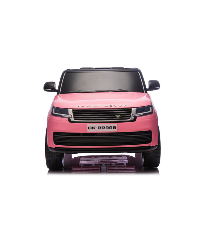 2-Sitzer Range Rover, 24-Volt-Elektro-Kinderauto, MP4-Bildschirm, Gummireifen, Ledersitz