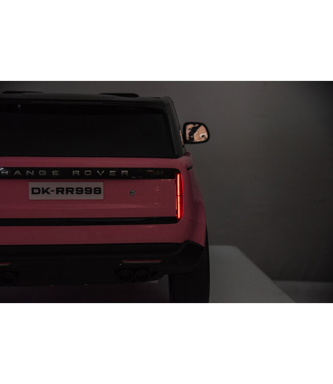 Range Rover 2 places, voiture électrique pour enfants 24 volts, écran MP4, pneus en caoutchouc, siège en cuir