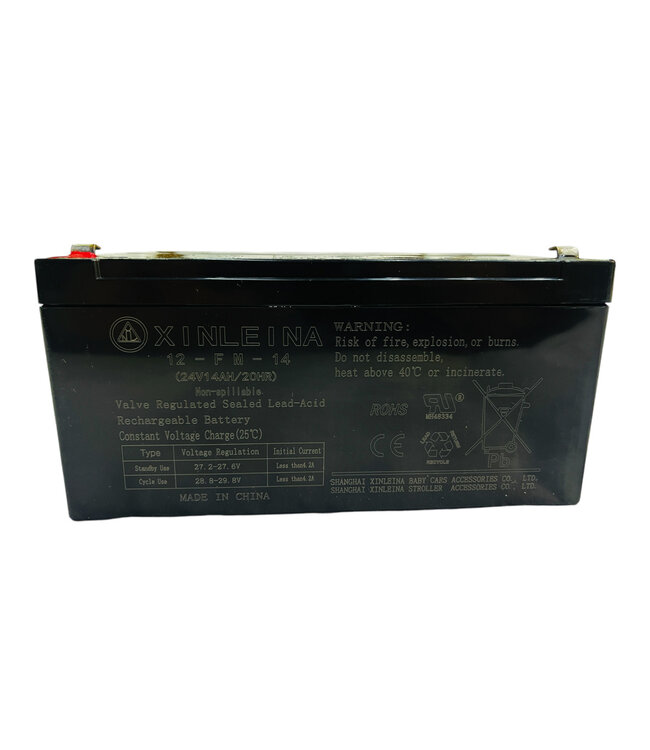 24 volt 14Ah battery XINLEINA