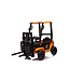 Chariot élévateur électrique JCB pour enfants – 12V avec véritable fonction de levage et de conduite