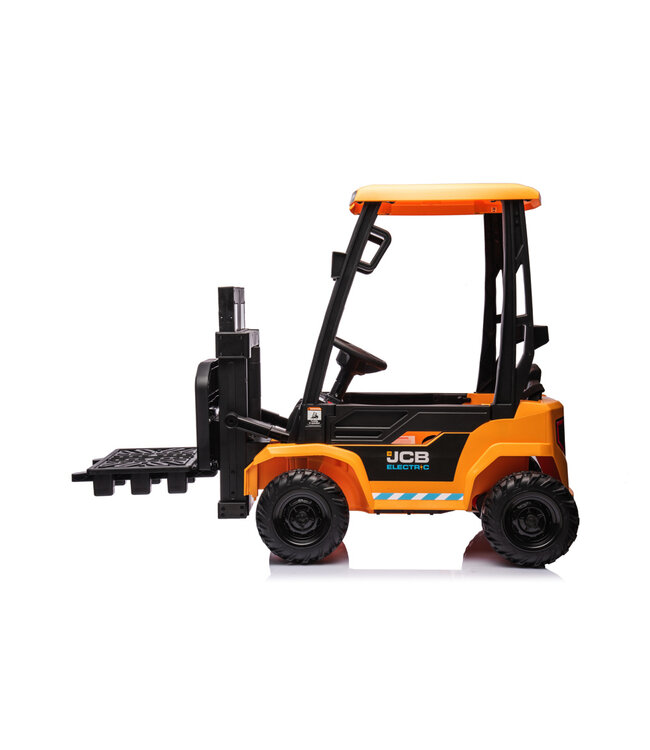 JCB Electric Forklift for Children – 12V with Real Lifting and Driving Function