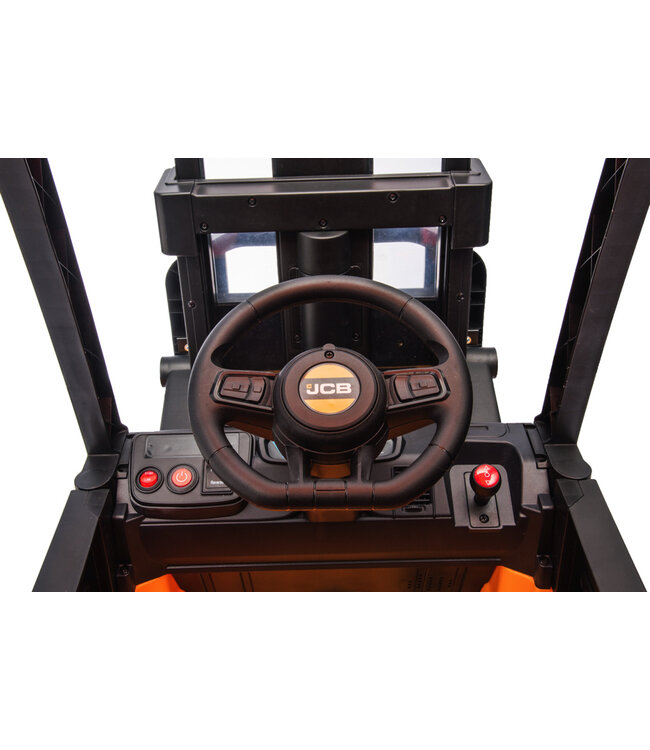 JCB Electric Forklift for Children – 12V with Real Lifting and Driving Function