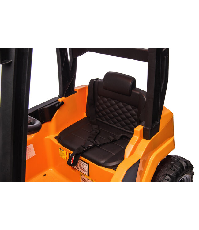 JCB Elektrisk Gaffeltruck til børn – 12V med ægte løfte- og køre­funktion