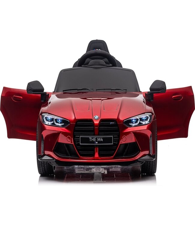 BMW M4, 12 volt electric children's car, Leather seat, Rubber tires, Children's Battery Car!