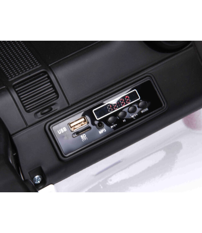 Mercedes-Benz G63 6x6, 12v met rubberen banden en meer!