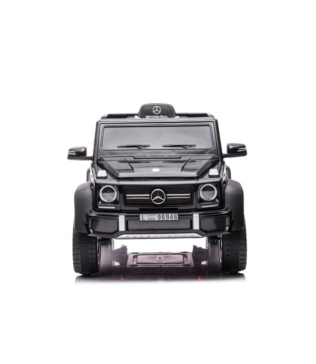 Mercedes-Benz G63 6x6, 12v met rubberen banden en meer!