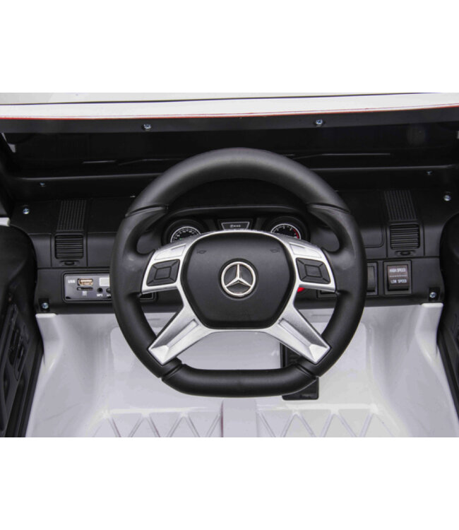 Mercedes-Benz G63 6x6, 12 V mit Gummireifen und mehr!