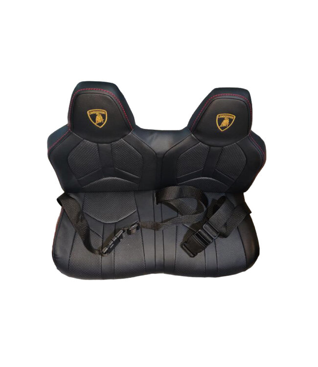 Lamborghini Aventador, 2-seater 24 volt electric children's car with rubber tires, leather seat!