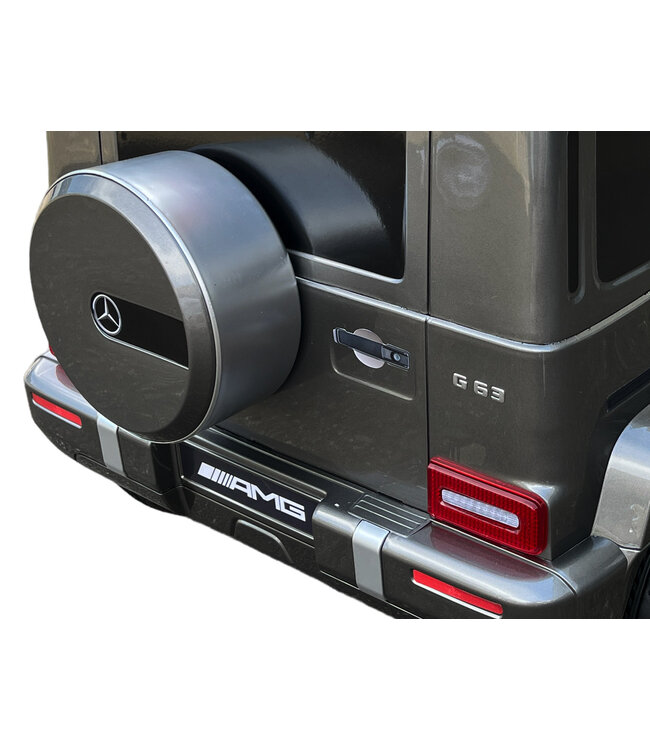 Mercedes G63, 12-Volt-Kinderbatterieauto, Gummireifen, Ledersitz und mehr!
