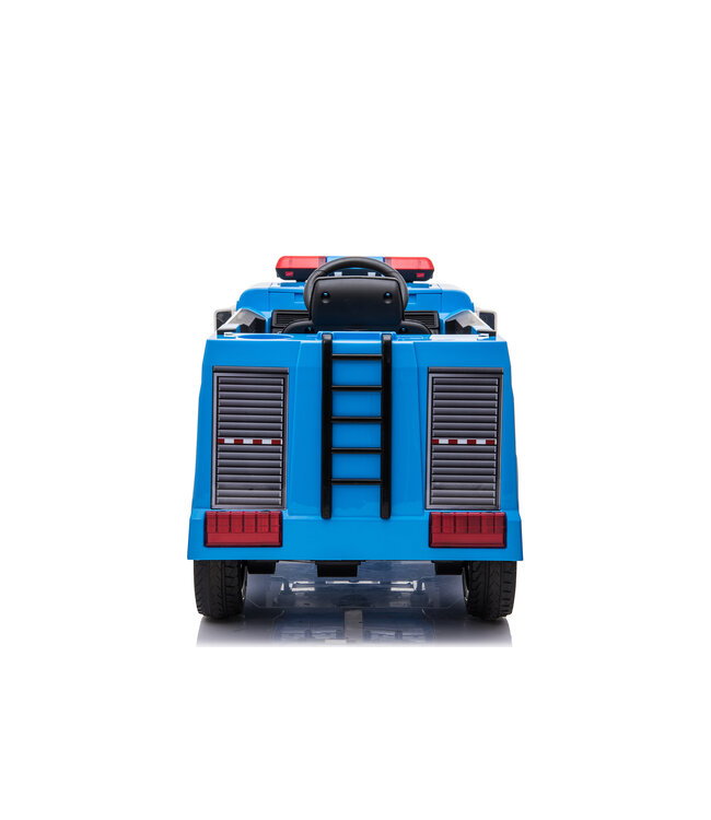 Camião de polícia elétrico 12V azul