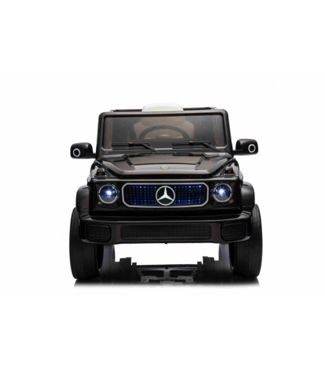 Mercedes Benz EQG, carro infantil elétrico de 12 volts com pneus de borracha, banco em pele e muito mais!