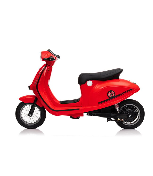 24-volt Lithium electric children's scooter with 350-watt drive