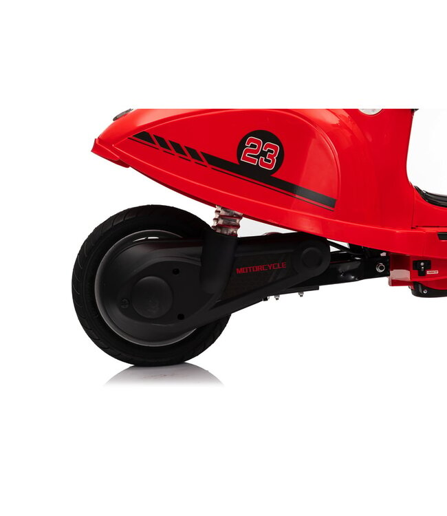 24-volt Lithium electric children's scooter with 350-watt drive