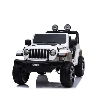 Jeep Wrangler Rubicon, coche eléctrico infantil de 12V con batería de litio
