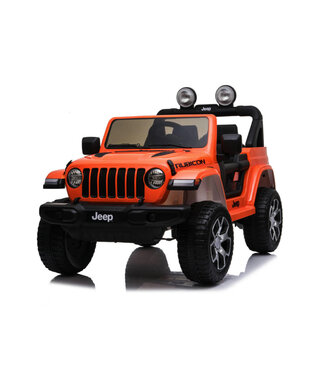 Jeep Wrangler Rubicon, coche eléctrico infantil de 12V con batería de litio
