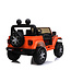 Jeep Wrangler Rubicon, carro elétrico infantil de 12V com bateria de lítio, pneus de borracha e banco em couro sintético