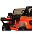 Jeep Wrangler Rubicon, coche eléctrico infantil de 12V con batería de litio, neumáticos de goma y asiento de similpiel