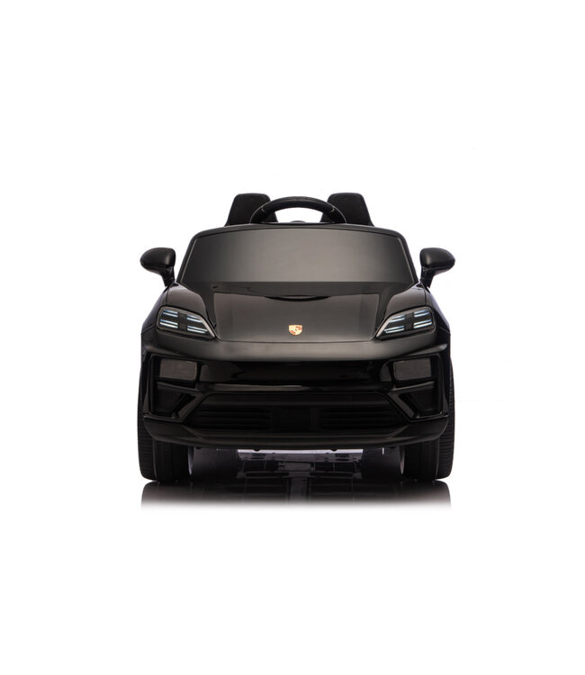 Porsche Macan Turbo, coche eléctrico para niños con batería de litio, módulo de música, neumáticos de goma y mucho más.