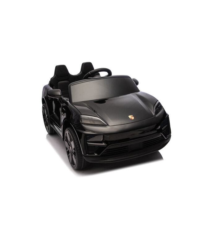 Porsche Macan Turbo, coche eléctrico para niños con batería de litio, módulo de música, neumáticos de goma y mucho más.