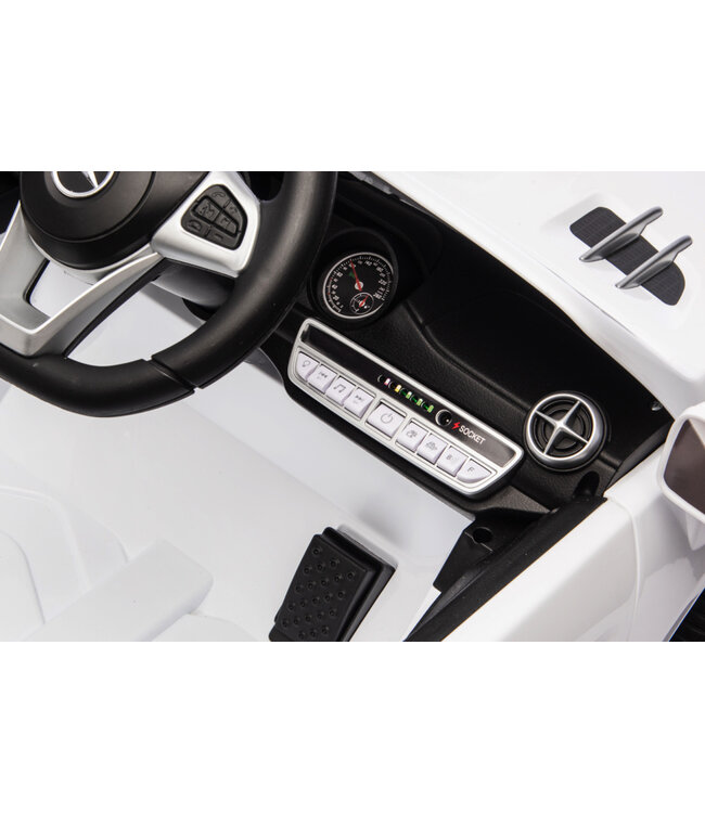 Mercedes SL500, carro elétrico infantil de 12 volts com uma bateria de lítio, pneus de borracha, banco em pele sintética e muito mais!