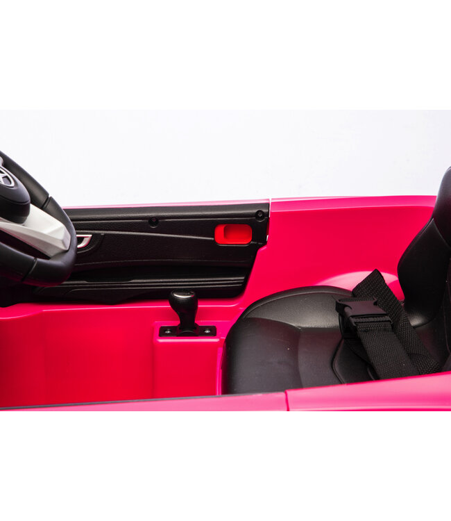 Mercedes SL500, carro elétrico infantil de 12 volts com uma bateria de lítio, pneus de borracha, banco em pele sintética e muito mais!