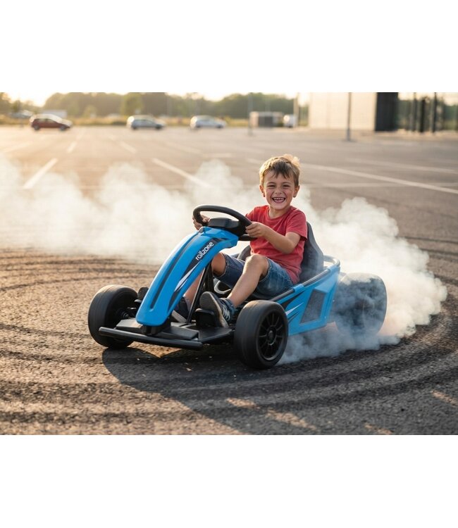 ROLLZONE drift Go-Kart, kart de lítio de 24 volts com motores de 200 watts, Nova Edição!