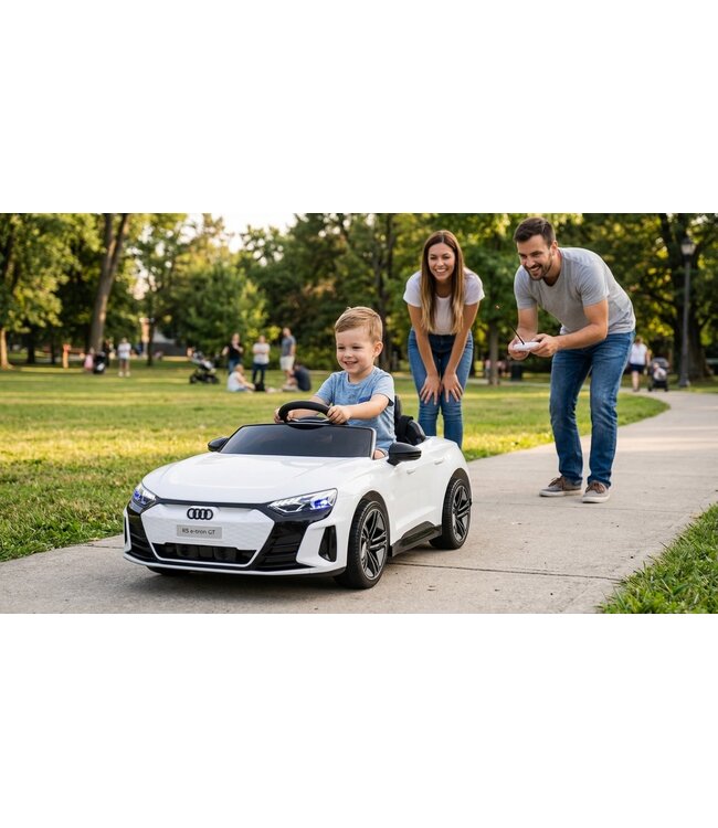 Audi RS e-tron GT, 12 volt elektrische kinder voertuig met muziek module en meer!