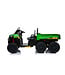 Farm Gator, 24V Elektro-Kinderauto, 2-Sitzer, 4WD, Gummireifen, Ledersitz