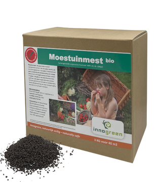 Moestuinmest | NPK 10-4-8 + 2 Mgo | Kleinverpakking