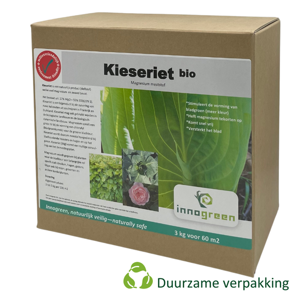 Innogreen Kieseriet | 25% MgO | Kleinverpakking