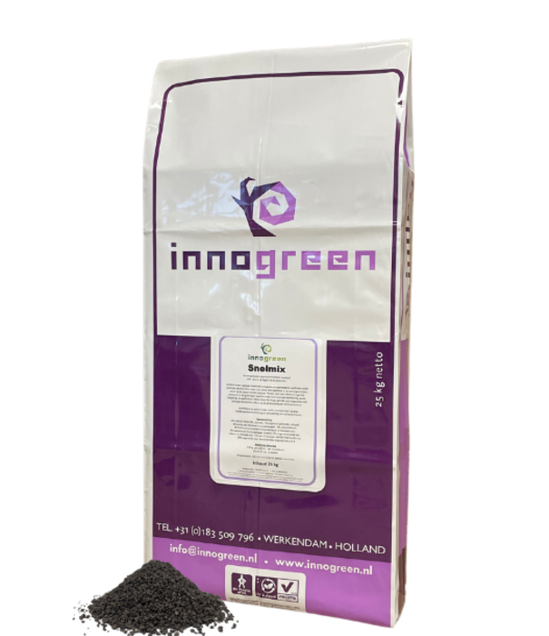 Innogreen Snelmix | NPK 16-3-8 + 2 MgO + 1 Fe + bacteriën